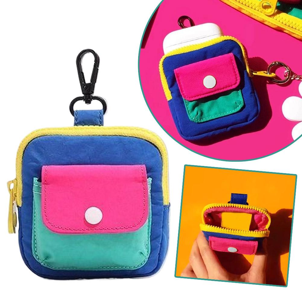 Mini Backpack Purse - Блестящий легкий мини-кошелек-брелок для ключей, монетница