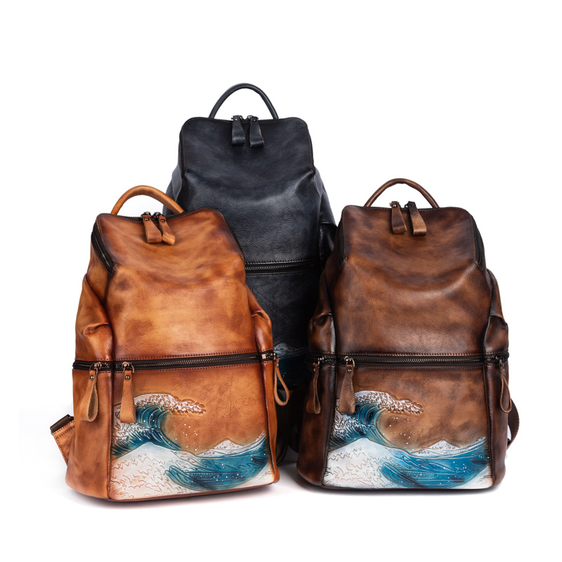 Рюкзак женский Johnature из на – обзор и цена Leather Backpack Vintage