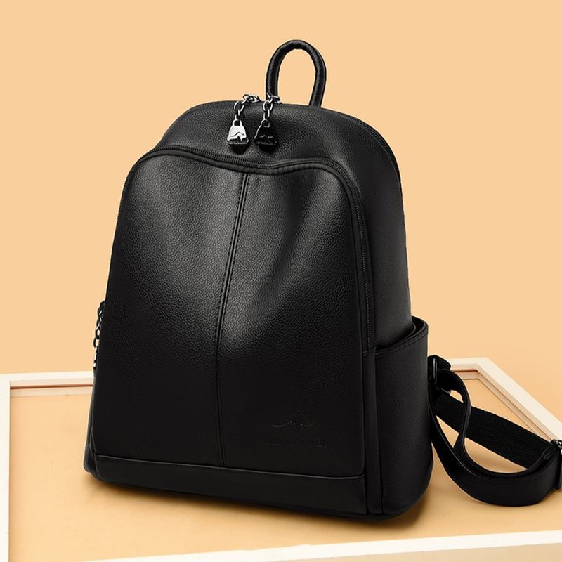 Новые корейские рюкзаки из мяг – обзор и цена Leather Backpack Vintage